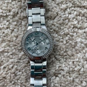 Silver Guess watch